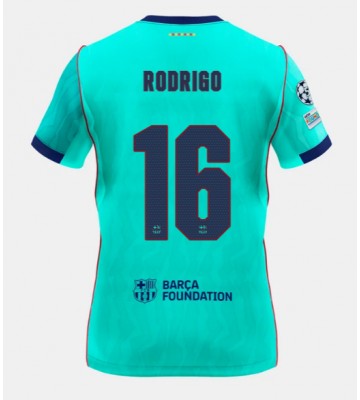 Barcelona Rodri Hernandez #16 Tredjetrøje 2026-27 Kortærmet Barcelona Rodri Hernandez #16 Tredjetrøje 2026-27 Kortærmet
